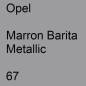 Preview: Opel, Marron Barita Metallic, 067.